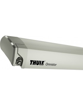 Μαρκίζα οροφής Omnistor 9200 χωρίς μοτέρ - Σώμα λευκό κρεμ, Ύφασμα mystic grey