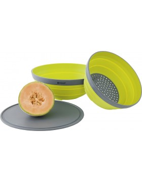 Set Schüssel und Sieb Collaps faltbar