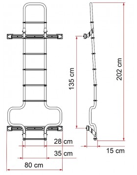 ΣΚΑΛΑ ΠΙΣΩ Deluxe DJ H3 Fiat Ducato ab 2006