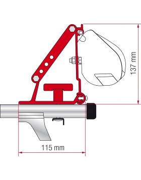 Αντάπτορας ΤΕΝΤΑΣ FIAMMA F35, F45S KIT AUTO
