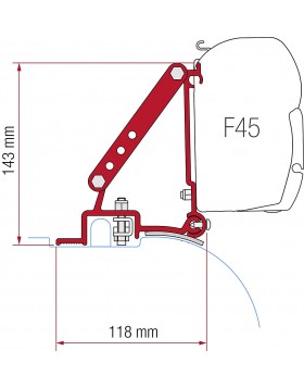 Αντάπτορας Kit Ducato / Jumper /Boxer High Roof