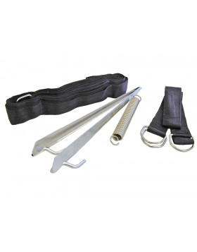 Spannband Kit schwarz bis 7,5 m