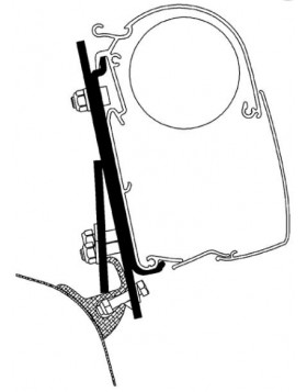 Brandrup Rail Adapter