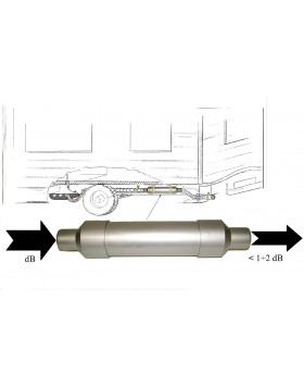 Schalldämpfer MAG zu Generator Eco Energy