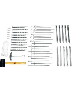 Zelt Zubehör Set 50-tlg.