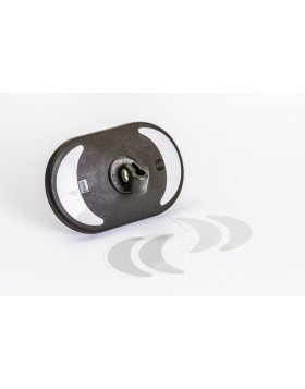 Reflektor Kit bestehend aus 4 Reflektorenaufkleber für Spiegelköpfe