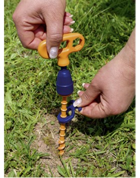 Kombi Tool zum Einschrauben der Schraubheringe 4-tlg.