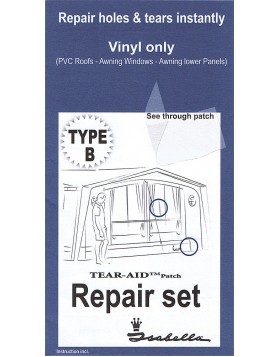 Reparaturset Typ B für PVC Zeltgewebe