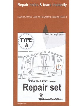 Reparaturset Typ A für Acryl/Dralon Gewebe
