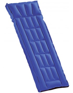Vollboxkastenmatratze blau/rot