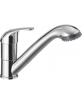 Βρύση με μίκτη Keramik Kama mit Handbrause Duett, chrom