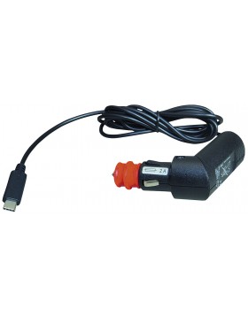 Ladekabel Kfz mit USB - C Stecker 12 - 24 V Kabellänge 1,8 m