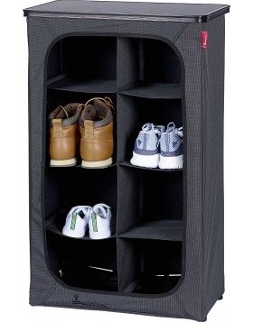 Schuh-Organizer faltbar anthrazit