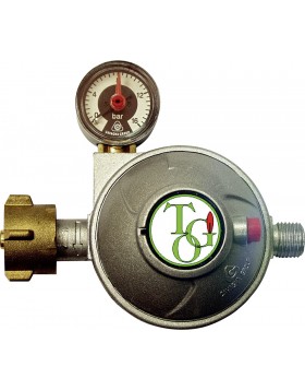 Ρυθμιστής υγραερίου mit Sicherheitsventil und Manometer (1,5 kg/h)
