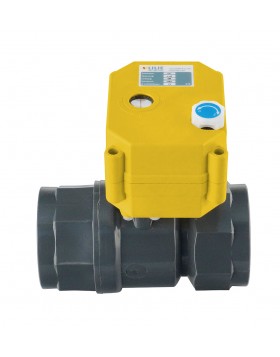 Σύστημα ηλεκτρικής βαλβίδας βρύσης σφαιρικής, πλαστική 1 1/4