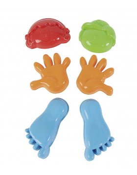 Sandformen Set bestehend aus 6 Sandformen