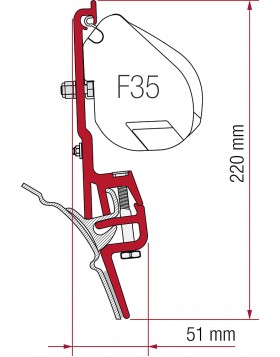 Αντάπτορας Kit Brandrup VW T4