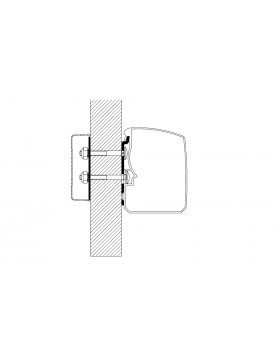 Αντάπτορας Μαρκίζα Τοίχου Omnistor 3200 Flat Wall