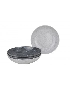 Πιάτο βαθύ Melamin Classic Line Granite 4-tlg. Set