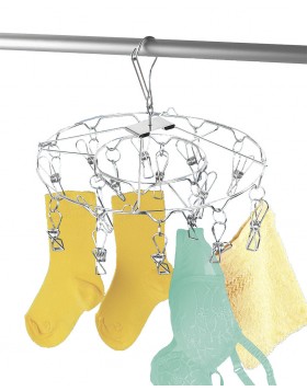 Wäsche Rondell aus Edelstahl