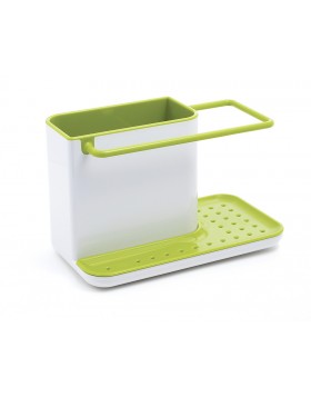 Ordnungshelfer Caddy fürs Spülbecken weiß/grün