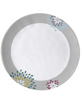 Πιάτο γλυκού Belfiore Durchm. 20 cm weiß/blau/grau