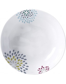 Πιάτο βαθύ Belfiore Durchm. 21 cm weiß/blau/grau