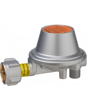 Ρυθμιστής υγραερίου 0,8 kg/h 50 mbar PS 16 bar KLF x G 1/4 LH-KN-90° PRV