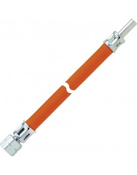 Schlauchleitung Gas G1/4 LH-ÜM x RST 8x400