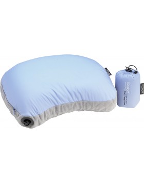 Kissen Air Core Hood/Camp Pillow light blue/grey