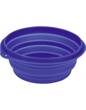 Reise-Hundenapf Silikon 500 ml blau