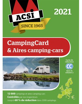 ACSI CampingCard & Aires camping-cars 2021