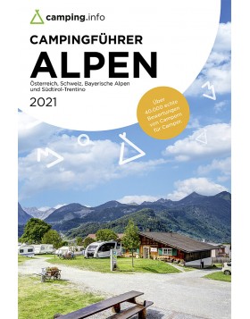 Βιβλίο Camping γύρω από τις Αλπεις 2021