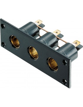 Εντοιχ. Πρίζα τριπλή max. 16 A / 12 - 24 V