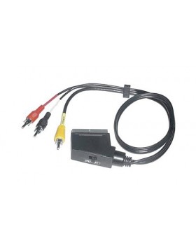 Videokabel Scart / Cinch 2 m