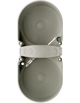 ΚΑΛΥΜΜΑ ΚΑΛΩΔΙΟΝ ΠΡΙΖΑΣ 2-fach 49 mm grau