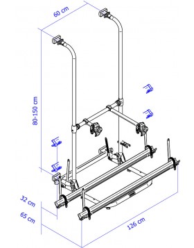 Βάση ποδηλάτων Sport G2 Standard