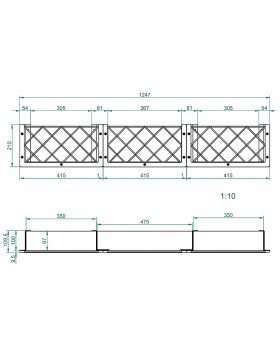 Garagensystem, Teilset oben