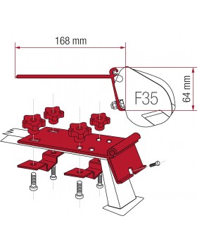 Αντάπτορας ΤΕΝΤΑΣ FIAMMA F35PRO STANDARD