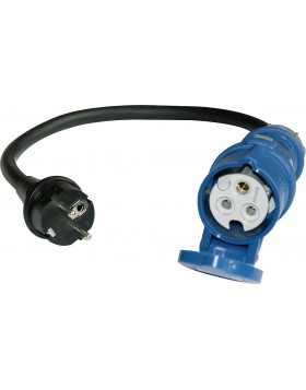Kupplung CEE auf Schukostecker