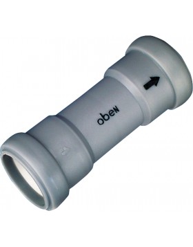 Muffe 28 mm zu Abwasserrohrsystem