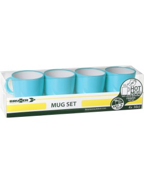 Κούπα 300 ml Light blue (4 τμχ.)