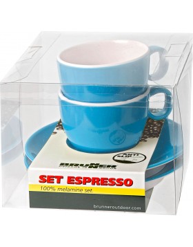 Σετ φλυτζάνι Espresso μπλέ (2 τεμ.)