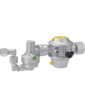 Σύστημα ρυθμιστή πίεσης υγραερίου Caramatic DriveOne mit Tankplatte 30 mbar, 1,5 kg/h