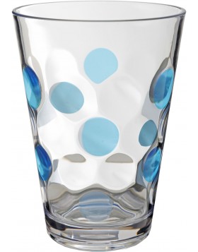 Ποτήρι νερού Baloons 350 ml (2 τεμ.) blue