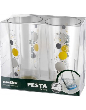 Ποτήρι νερού Space 400 ml (2 τεμ.)
