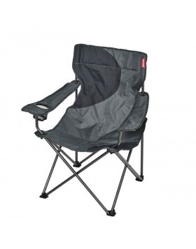 Καρέκλα υφασμάτινη σπαστή Trigano Armchair γκρι / μαύρο