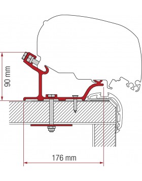 Αντάπτορας Carthago Malibu für F65 / F80