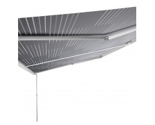 Μαρκίζα τοίχου PerfectWall PW 1100 Σώμα άσπρο, Υφασμα Horizon Grey