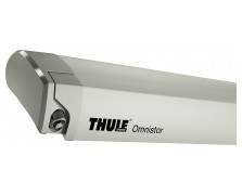 Μαρκίζα οροφής Omnistor 9200 χωρίς μοτέρ - Σώμα λευκό κρεμ, Ύφασμα mystic grey